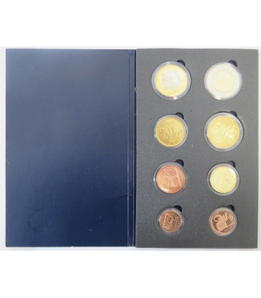 Austria zestaw 8 monet euro 2005 od 1 centa do 2 euro - blister