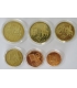 Austria zestaw 8 monet euro 2005 od 1 centa do 2 euro - blister