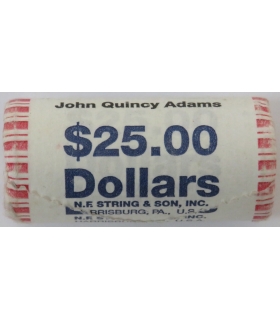 Rolka 25 x 1 Dollar John Quincy Adams, USA, 25 USD, mennicze