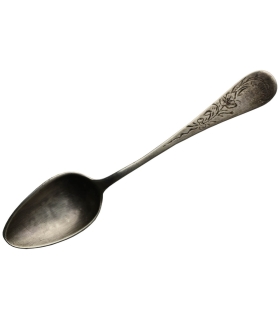 Srebrna łyżeczka próby 800 Rosalowsky 15,96 g, koniec XIX/pocz. XX w.