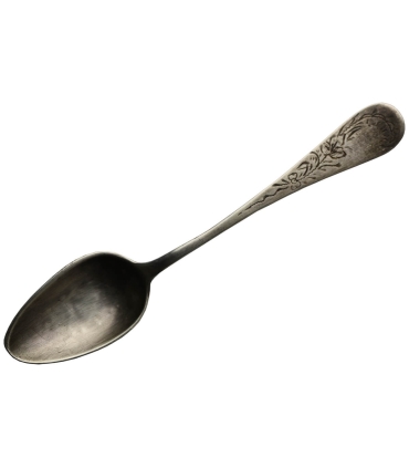 Srebrna łyżeczka próby 800 Rosalowsky 15,96 g, koniec XIX/pocz. XX w.