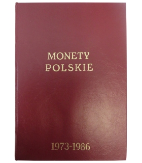 119 monet PRL z lat 1973-1986 + używany album