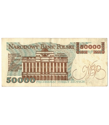 50000 zł Stanisław Staszic 1989, seria C stan 3