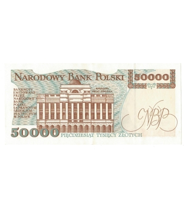 50000 zł Stanisław Staszic 1993, seria G stan 2