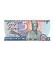 Zair 5 zaires 1985 Mobutu Sese Seko