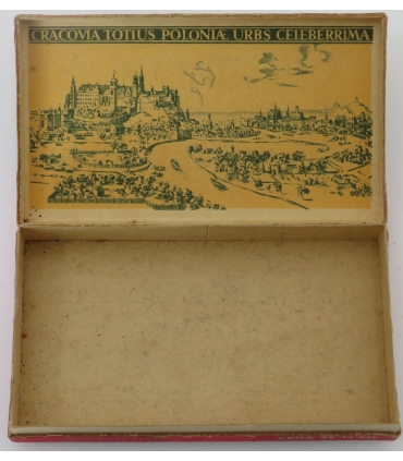 Pudełko po papierosach Wawel, Kraków, PRL, lata 50.