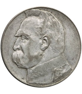 10 zł Józef Piłsudski 1935, stan 3