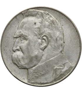 10 złotych Józef Piłsudski 1936, stan 3