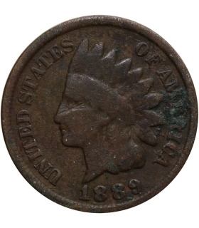 USA 1 cent z głową Indianina, 1889