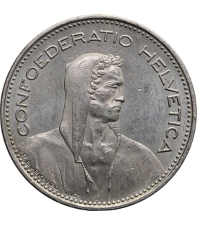 Szwajcaria, 1 frank, 1908, srebro