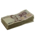 Zestaw 7 banknotów PRL w stanach UNC: 10–1000 zł, 1982–1988