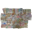 Zestaw banknotów świata, 160 sztuk, różne kraje i stany