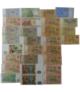 Niemcy, zestaw 6 banknotów 1922-1923
