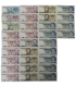 Zestaw 31 nieobiegowych banknotów PRL 10–1000 zł