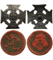 Krzyż Harcerski CDH S.63 1947-1948 + 2 sprawności ZHR