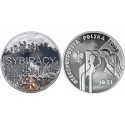 10 zł, Sybiracy, moneta z cyrkonią, rok emisji 2008