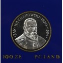 100 zł, Jan Kochanowski, 1980 r.